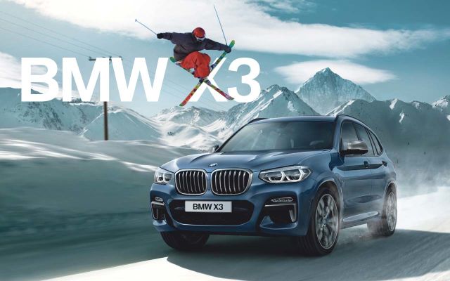 BMW X3 – Winter-paketti erikoishintaan 490 €